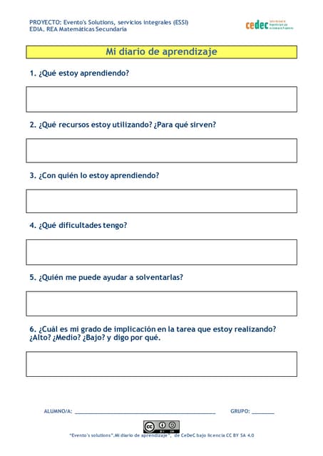 Diario de aprendizaje proyecto ESSI...