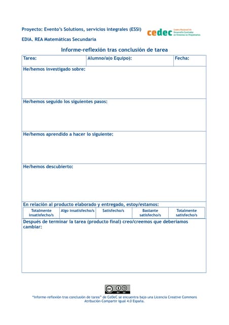Plantilla para un informe de la ref...
