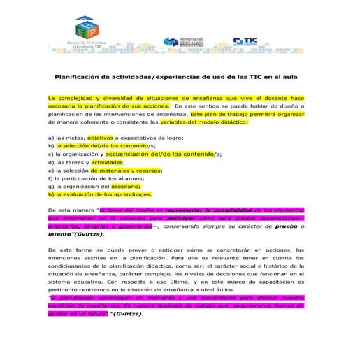 ORIENTACIONES GENERALES