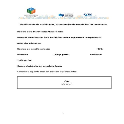 Plantilla para planificacion_de_experiencias_de_uso_de_las_tic_en_el_aula-par...