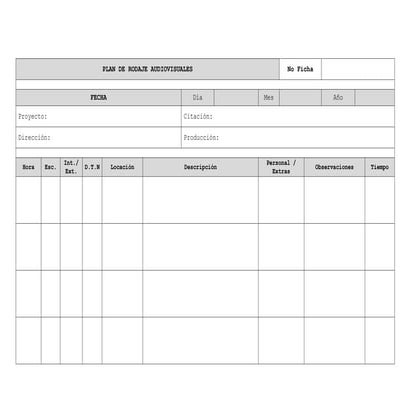 Hoja de script | DOCX