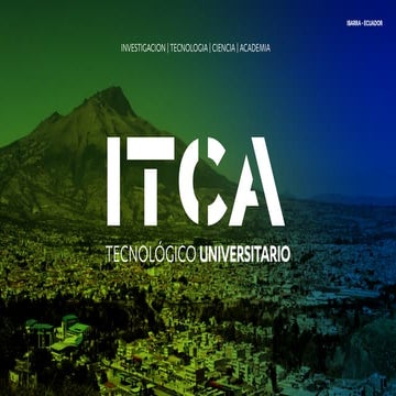 Plantilla para presentación en instituto itca | PPTX