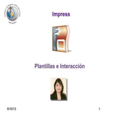 Plantillas e interacciòn