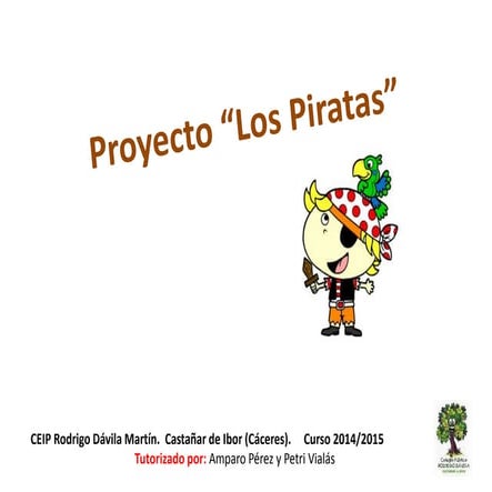 Proyecto Los Piratas Infantil