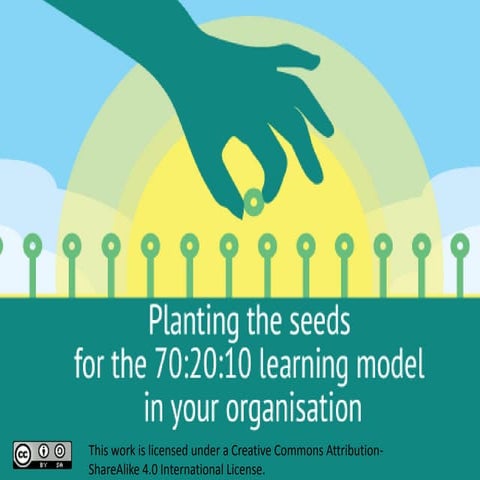 Planting the seeds for the 702010 learning model in your organisation