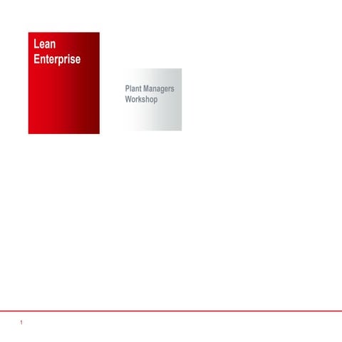 Plant Managers Workshop.ppt