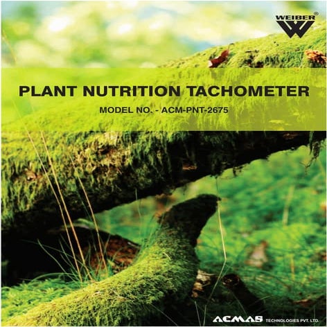 Plant Nutrition Tachometer by ACMAS Technologies Pvt Ltd.
