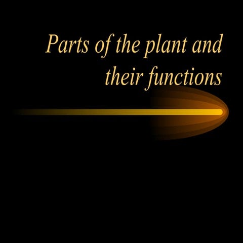 Plant parts