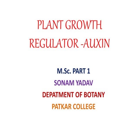 Plant regulator