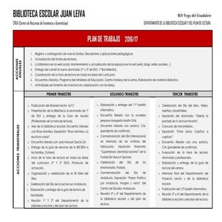 Plan trimestral de trabajo 2016 17....