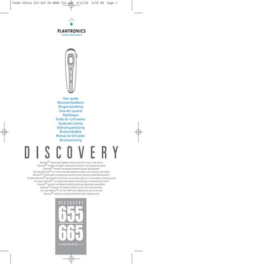 Plantronics discovery 665 user guide