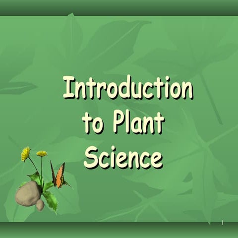 Plant science