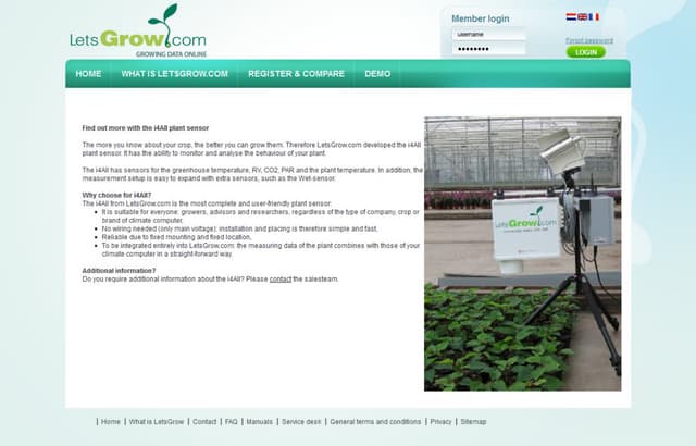 Plant sensor i4 all   letsgrow.com