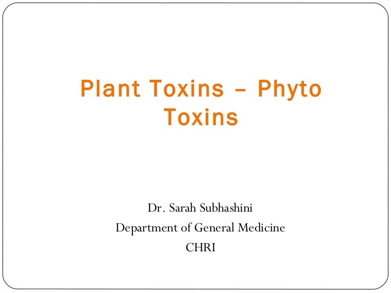 plant-toxins