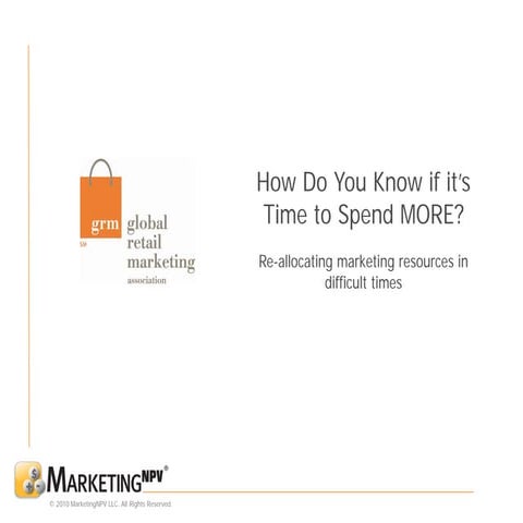 How Do You Know If Its Time To Spend More   Final