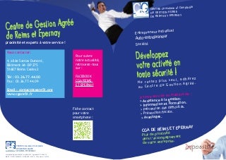 PRESENTATION DU CENTRE DE GESTION AGREE DE REIMS ET EPERNAY