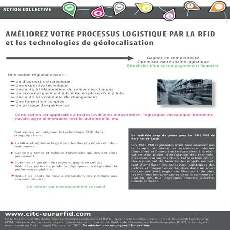 CITC-EuraRFID - Plaquette action collective 2015
