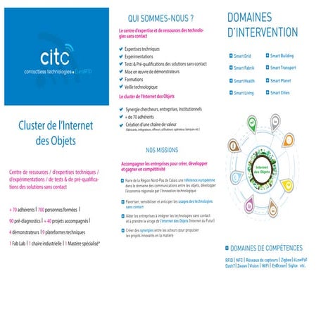 Qu'est ce que le CITC-EuraRFID ? 