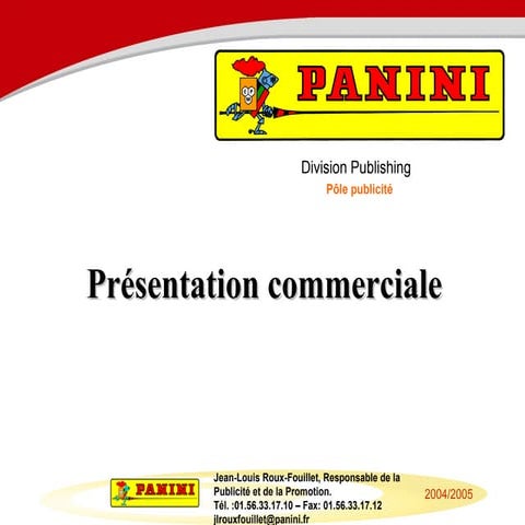 Panini France 2004/2005 - Jean-louis Roux-Fouillet