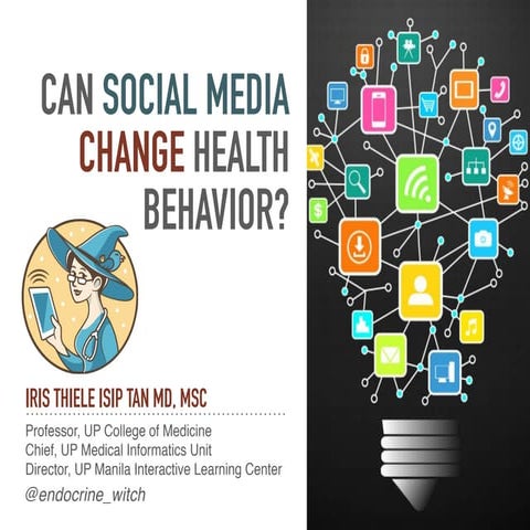 Can social media change health behavior?