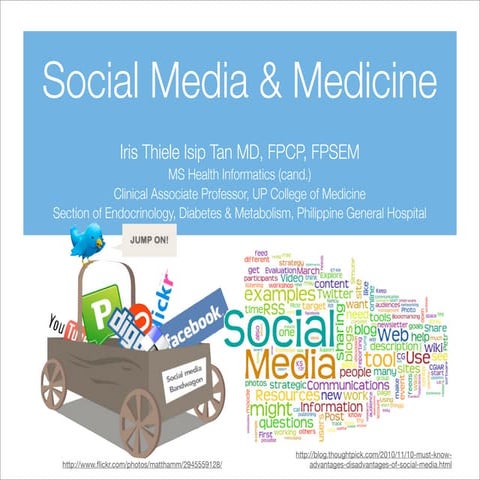 Social Media and Medicine