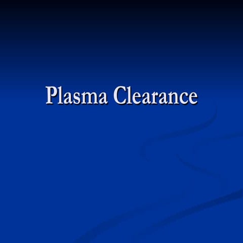 Urine formation Plasma clearance by Dr. Riffat