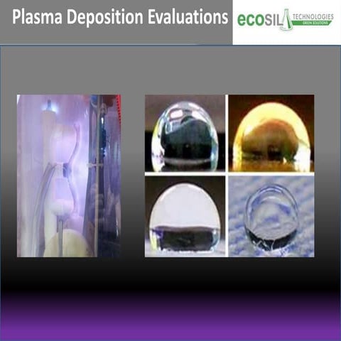 Low Temperature Plasma Coating of Silica Powder and Polymer Membranes