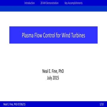 Plasma flow control linked in