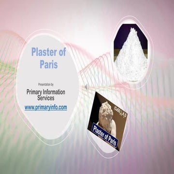 Plaster of paris | PDF