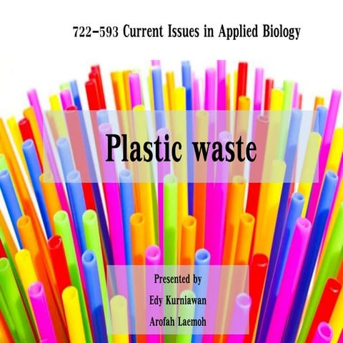 Plastic waste management 