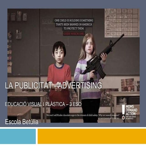 Visual i Plàstica - La publicitat - 3r ESO