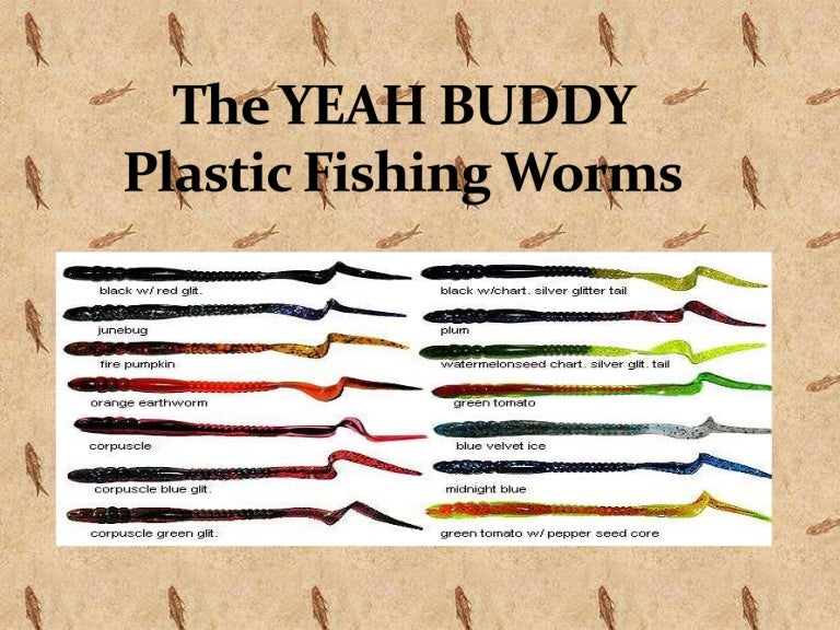 Plastic Fishing Worms