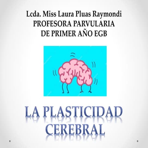 Plasticidad Cerebral Laura Pluas