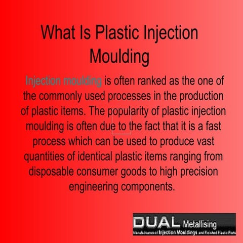 Plastic Injection Moulding