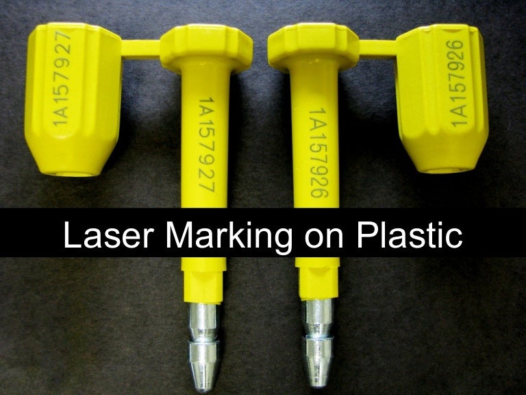 Plastic laser marking