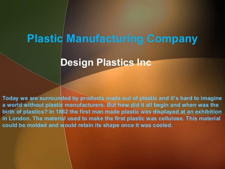 Plastic Manufacturing company