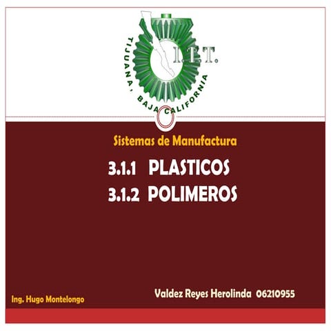 Plasticos Y Polimeros