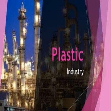 Plastics Manufacturing Industry 