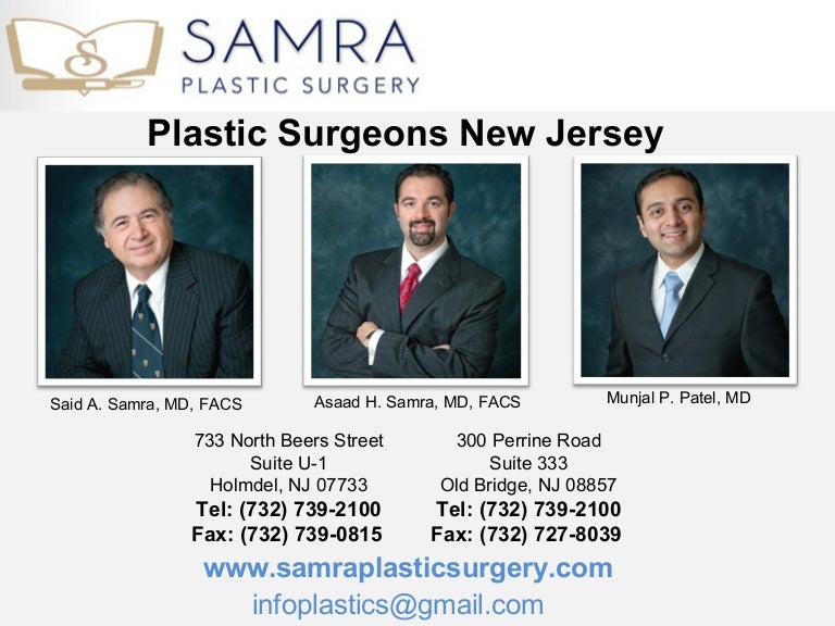 Plastic surgeons new jersey
