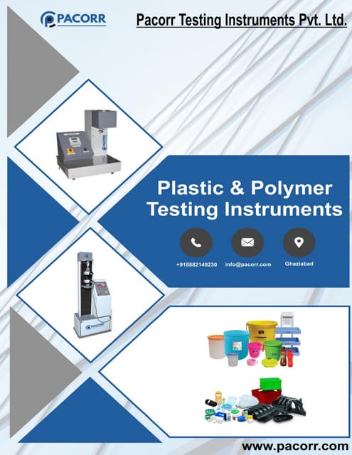 Pet & Preform Testing Instruments | PDF