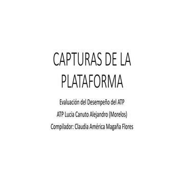 EDD del ATP al termino de segundo año de induccion