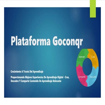 Plataforma goconqr
