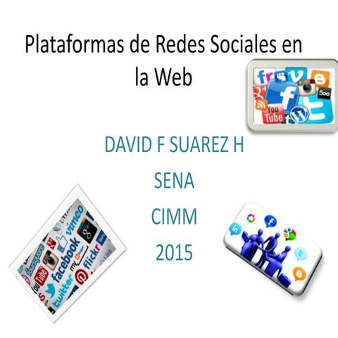 Concepto plataformas de redes sociales | PPTX
