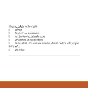 Plataformas de redes sociales en la web