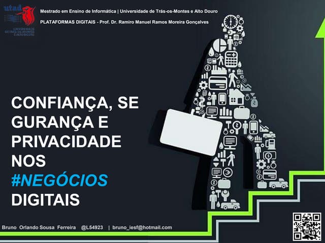 CONFIANÇA, SEGURANÇA E PRIVACIDADE ...