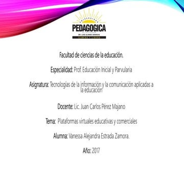 Plataformas virtuales educativas y comerciales