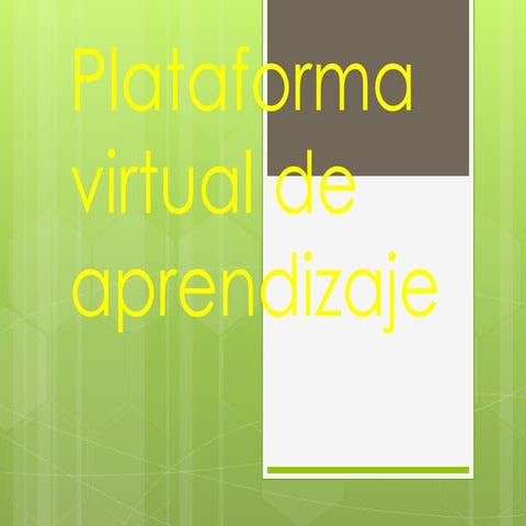 Plataforma Virtual Upnfm | PPT