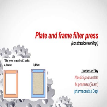 Plate &amp;fram press