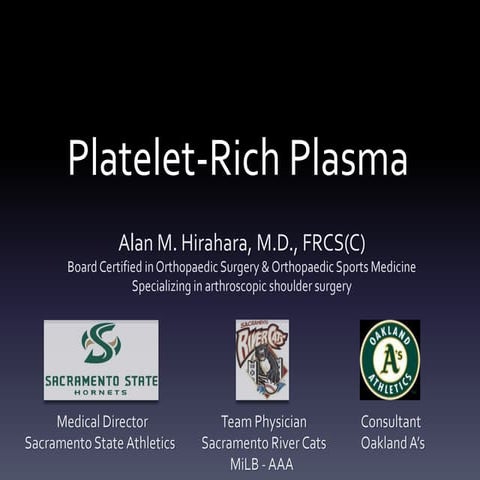 Platelet-Rich Plasma