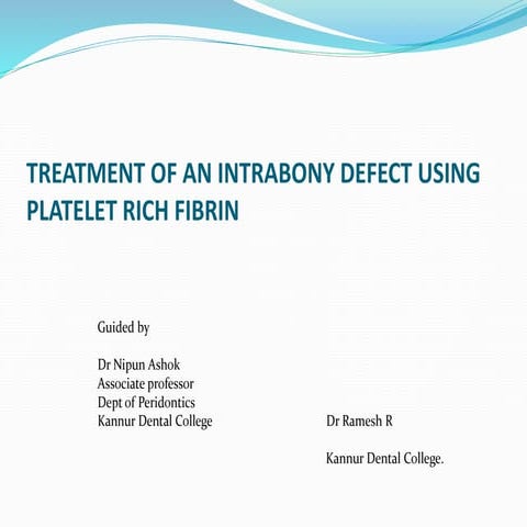 Platelet rich fibrin | Dental Implants with PRF | PRF In regenerative ...